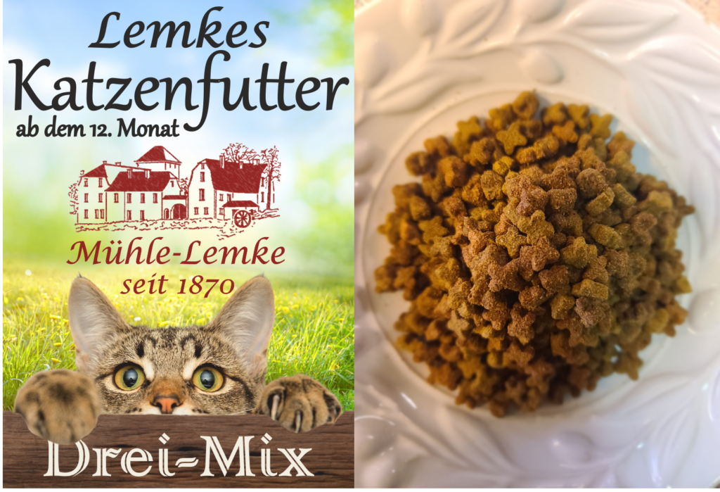 Lemkes Katzenfutter - Drei-Mix