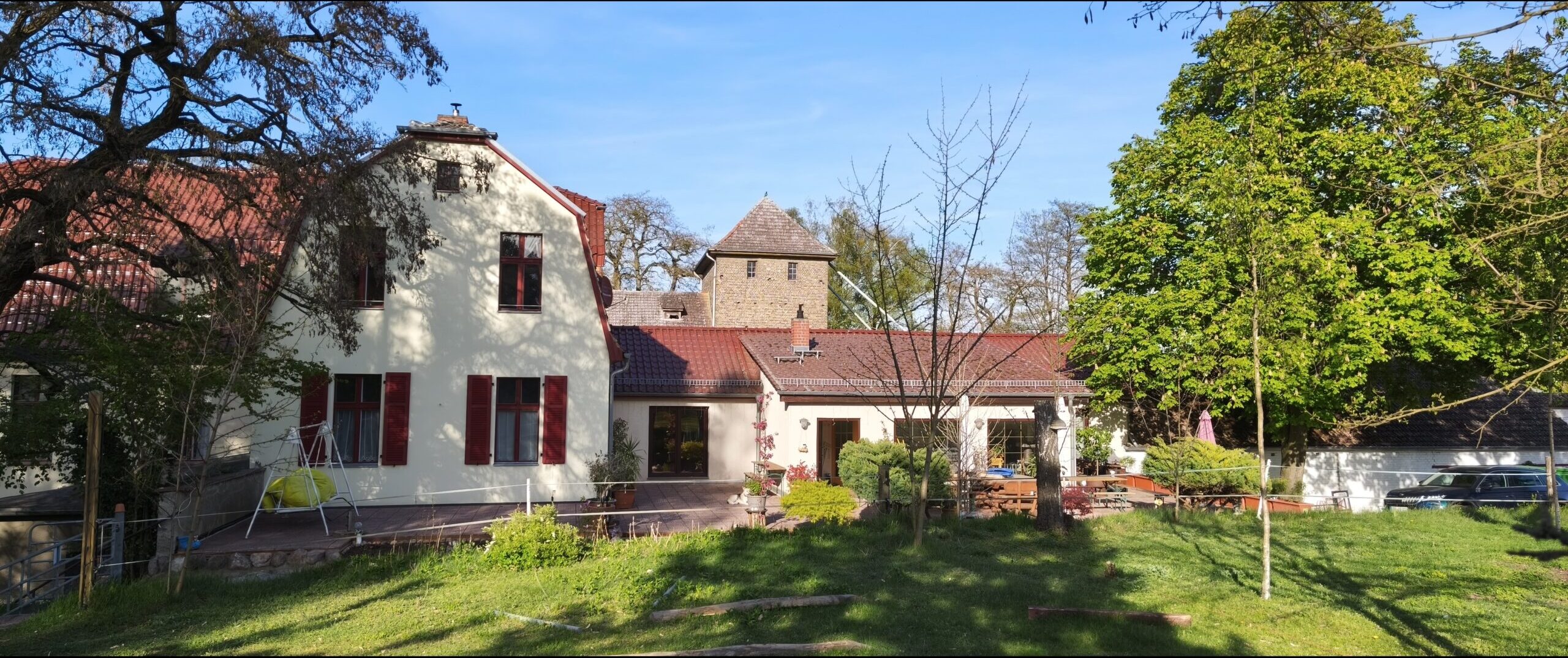 Ferienwohnung in Brandenburg auf historischem Mühlenhof nahe Berlin